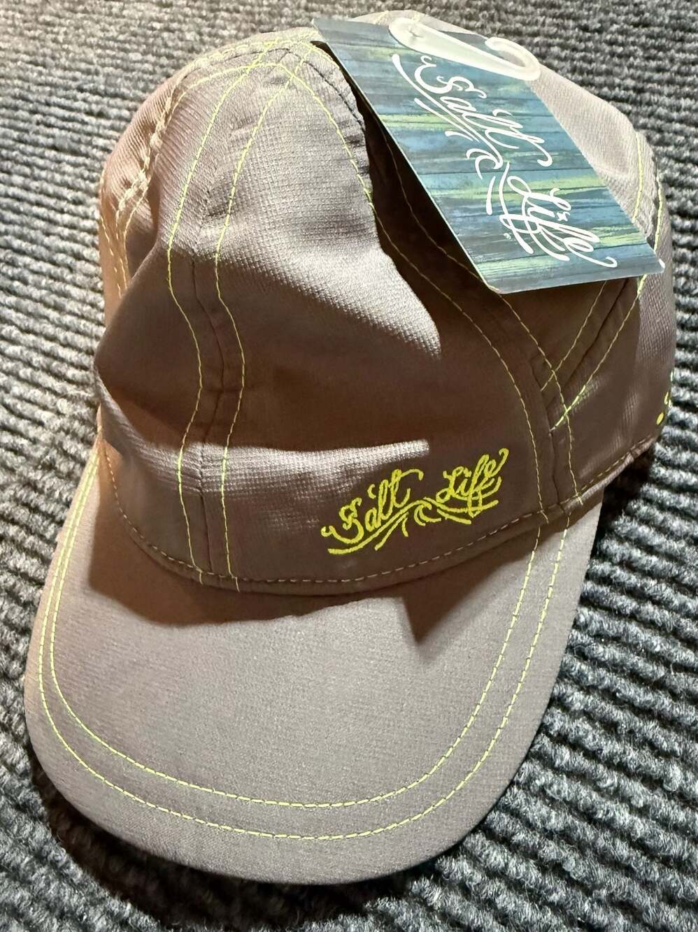 Salt Life SLG227 Performance Hat Dark Grey One Size